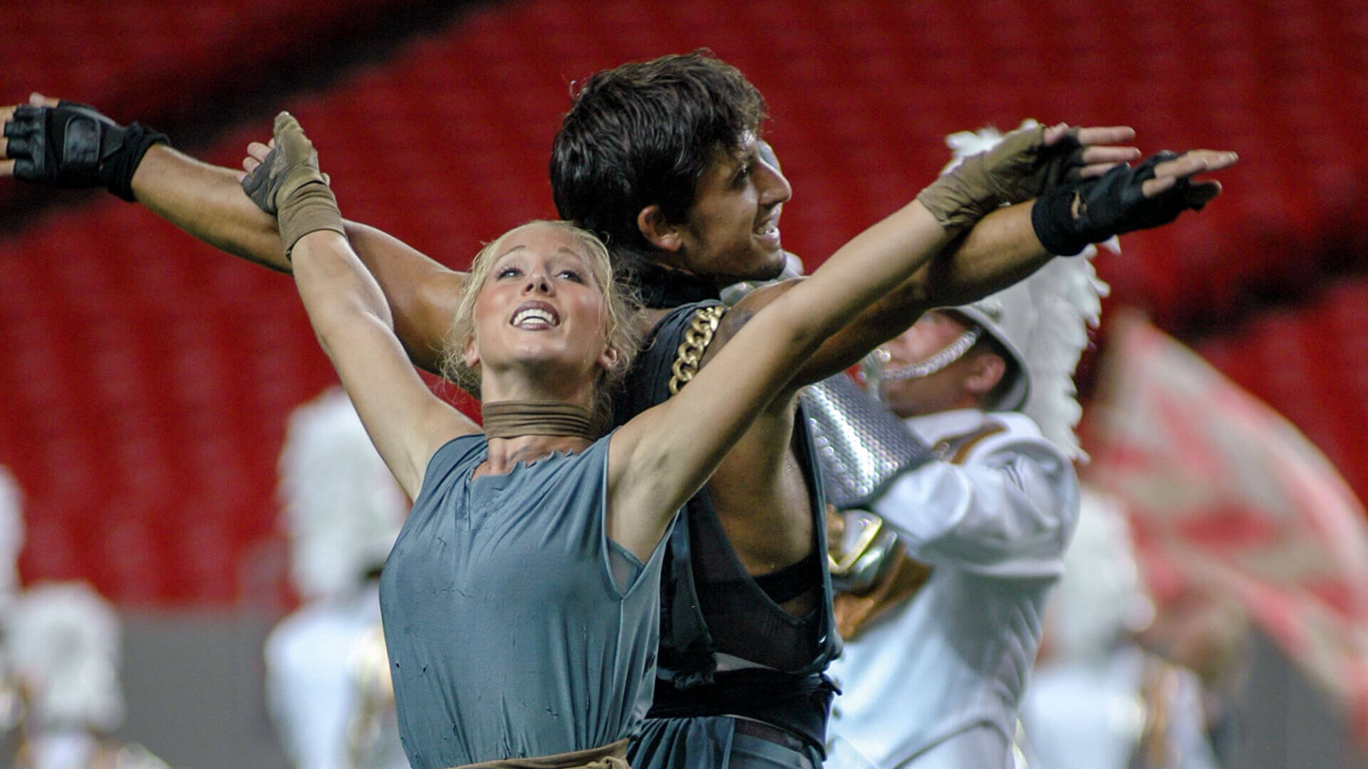 Ncod Color Team Regiment returning to coed color guard